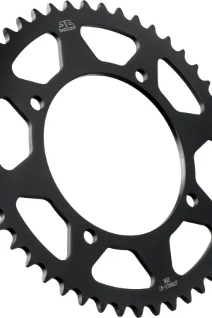 JT SPROCKETS - REAR STEEL 47T BL, 520 - Sprockets - BLACK ZINC FINISH Professioneel
